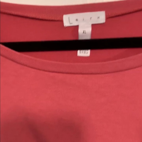 Leith Coral Asymmetrical Dress in XL coral - Picture 2 of 4